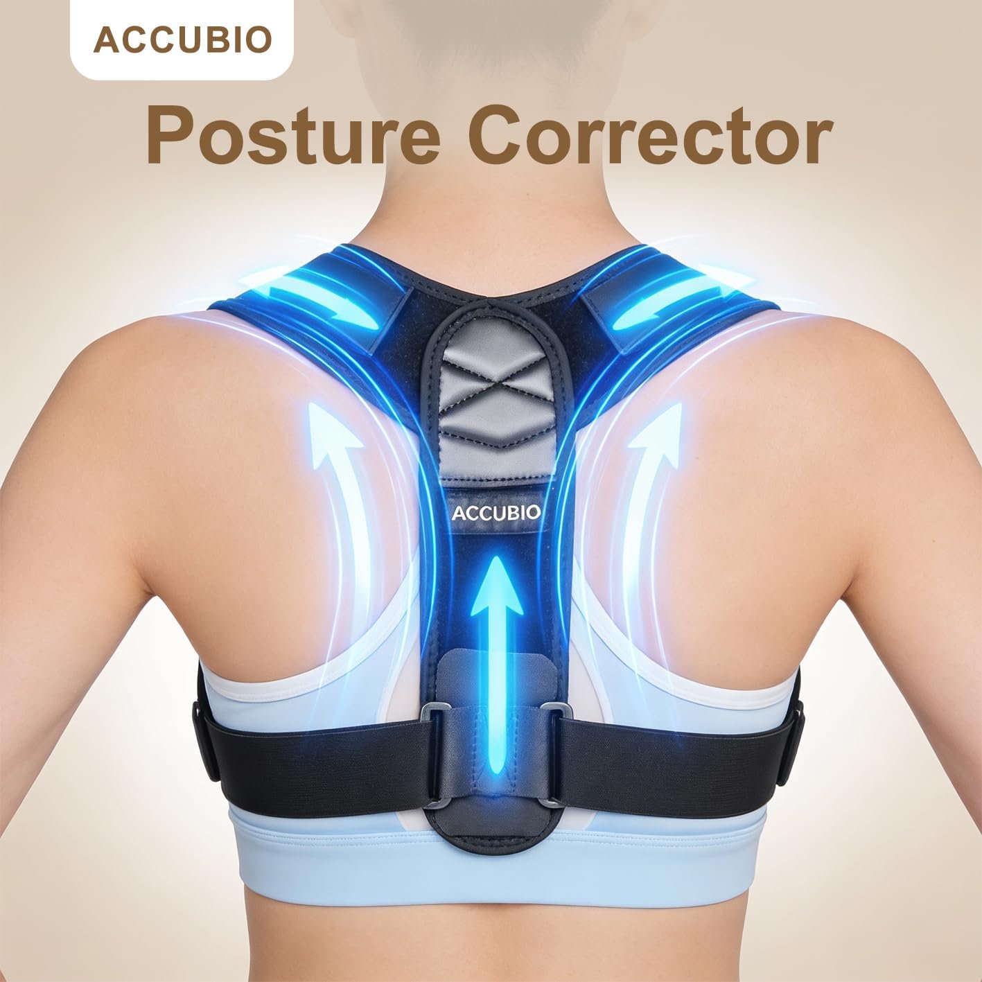 Posture Corrector for Men & Women, Upper Back Brace for Clavicle Support, Adjustable Back Straightener, Posture straps for men, Posture Support, Neck & Back Pain Relief - Image 6