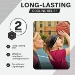 COLD FACTOR Cooling Headband for Women and Men – UPF 50+ Advanced Evaporative Comfort, Instant Cooling Sweatband for Outdoor Sports, Fitness, Yoga, Hiking, Running, and Workout – 3 Pack - Image 5