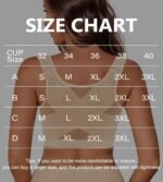 Front Closure Posture Corrector Wireless Bra Back Support Comfy Unlined Bras Full Coverage Bra with Nipple Covers - Image 8