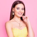 MTLEE 4 Set Peacock Jewelry Sets for Women Crystal Necklace Earrings Rhinestone Waterdrop Pendant Heart Charm Hook Earrings Indian Jewelry Set for Mother's Gift Valentine's Gifts Lover Ladies - Image 6