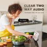 Kidsneed 5" Split Screen Baby Monitor with 2 HD 720P Cameras and Audio - No WiFi,Long Battery Life, Night Vision, Remote Pan& Tilt& Zoom，Two-Way Talk, Lullabies, Thermal Monitor, 1000ft Range（510FV2） - Image 6