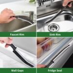 2 Pcs Crevice Cleaning Brush Hard Bristle Gap Brush Multifunctional for Bathroom Household Kitchen Tiles Window Crevice Cleaning Tool (Style 1) - Image 3