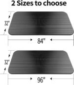 Large Exercise Mat,Exercise Equipment Mat,Treadmill Mat, Exercise Bike Mat, Workout Mats for Home Gym Mats Gym Flooring Rubber Workout Mat Fitness Mat Large Yoga Mat Cardio Mat for Weightlifting, Jump Rope, Non-slipping - Image 3