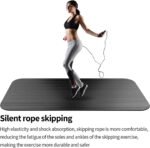 Large Exercise Mat,Exercise Equipment Mat,Treadmill Mat, Exercise Bike Mat, Workout Mats for Home Gym Mats Gym Flooring Rubber Workout Mat Fitness Mat Large Yoga Mat Cardio Mat for Weightlifting, Jump Rope, Non-slipping - Image 5