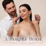 Crystalline Azuria Jewelry Simulated White Pearls Necklace Earrings Bracelet for Women Wedding Party Bridal and Bridesmaid Accessories Rose Gold Plated - Image 8