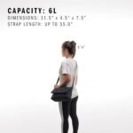 adidas Unisex Quilted Crossbody Bag – Soft Cushioned Puffer Purse, Foldover - Image 3