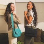 adidas Unisex Quilted Crossbody Bag – Soft Cushioned Puffer Purse, Foldover - Image 4