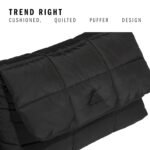 adidas Unisex Quilted Crossbody Bag – Soft Cushioned Puffer Purse, Foldover - Image 5