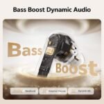 QCY MeloBuds N60 Active Noise Cancelling Wireless Earbuds, 56dB ANC Ear Buds with 6-Mic Wireless LDAC Hi-Res, Dual Drivers, Fast Charging 45H Playtime, Adaptive EQ, IPX5 Waterproof, Bluetooth 6.0 - Image 4