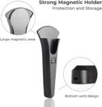 Linoroso Kitchen Shears Heavy Duty Kitchen Scissors with Magnetic Holder, Dishwasher Safe Scissors All Purpose Come Apart Blade Made with Japanese Steel 4034 for Meat/Vegetables/BBQ/Herbs, Black - Image 5