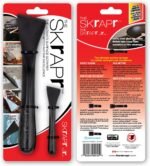 Plastic Scraper Tool, 2 Pack, Non-Scratch, 1.7 Inch Wide Blade, Long Ergonomic Handle, Heat Resistant (460F), Dishwasher Safe - Clean Ovens, Countertops, Hard Floors, Walls, and Windows - Image 5