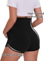 Peauty Maternity Shorts Over The Belly with Pockets, Pregnancy Lounge Shorts, Before, During After Pregnancy - Image 5