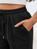 Trendy Queen Womens Wide Leg Sweatpants Baggy Loose Fall Barrel Casual Lounge Athletic Pants Comfy Teen Girl Cute Joggers - Image 5