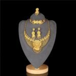 24k Gold Plated Jewelry Sets for women African Accessories for women African Jewelry Dubai Set - Image 3