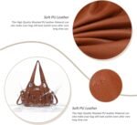 Angel Kiss Purses for Women Soft PU Leather Large Hobo Bags for Women Shoulder Bag | Soft, PU Leather, Large, Soft, PU Leather, Large - Image 7