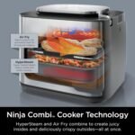 Ninja Combi All-in-One Multicooker, Oven, & Air Fryer, Complete Meals in 15 Mins, 14-in-1 Functions, Combi Cooker + Air Fry, Bake, Roast, Slow Cook and More, 3 Accessories, Stainless Steel, SFP701 - Image 4