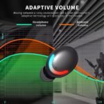 Wireless V5.3 Bluetooth Earbuds Compatible with Xiaomi Redmi Note 13 Pro Updated Micro Thin Case Quad Mic 8D Bass IPX7 Waterproof/Sweatproof - Image 4