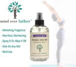 Mind Over Lather 100% Natural Yoga Mat Cleaning Spray 8oz | Works with All Mats | Cleans and Restores Using Essential Oils Naturally | Calming Lavender Mint - Image 3