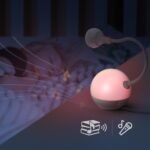 CHILLAX Baby Monitor Baby Mood Plus,5-inch 1080p HD Camera Wi-Fi Baby Monitor,with Sleep Trainer & Mood Light Soother,Flexible Gooseneck and 360°Pan View,Accessible via Phone App and Nursery Features - Image 4