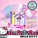 Hello Kitty All-in-One DIY , Design Your Own Scrapbook with Over 250 Essentials, Great Hello Kitty Toys for Weekend Activity, Photo & Keepsake Album for Kids Ages 5, 6, 7, 8, 9, Small, Multicolor - Image 3