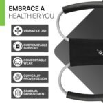 PRIMEKINETIX PostureMedic Dynamic Posture Corrector - Active Resistance Training System for Upper Back Strengthening & Shoulder Alignment - Stretches Chest, Strengthens Back - Doctor Recommended - Size L (Silver) - Image 4