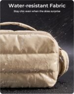 BAGSMART Lightweight Crossbody Bags for Women, Quilted Puffer Shoulder HandBags with Adjustable Strap for Travel - Image 8