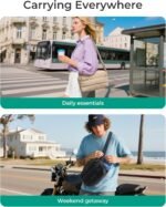 BAGSMART Lightweight Crossbody Bags for Women, Quilted Puffer Shoulder HandBags with Adjustable Strap for Travel - Image 9