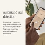 Pura 4 Smart Fragrance Diffuser - Adjustable Home Diffuser with LED Light & Automatic Vial Detection - Wi-Fi Device for Personalized Home Scenting Experience - 2025 Version - Image 6