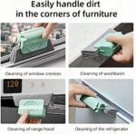 Magic Window Track Cleaner, 2024 Upgraded Window Groove Cleaning Brush Tools Set, Hand-held Window Track Cleaner Brushes Tools Set for Window lides Gaps Tile Lines Shutter Car Vents (Mix 3PCS) - Image 3