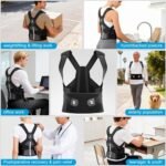 NEENCA Medical Posture Corrector Back Brace for Women & Men, Fully Adjustable Back Support, Shoulder Straightener for Upper and Lower Back Pain Relief - Scoliosis, Hunchback, Thoracic, Spine Corrector - Image 5