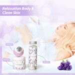 Lavender Spa Gifts Set, 11 Pcs Bath Gift Set for Women, Relaxing Spa Gifts, Home Spa Products, Birthday Gifts for Women Valentine's Day - Image 4