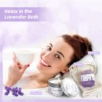 Lavender Spa Gifts Set, 11 Pcs Bath Gift Set for Women, Relaxing Spa Gifts, Home Spa Products, Birthday Gifts for Women Valentine's Day - Image 6