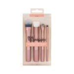 Real Techniques Prep and Prime Makeup Brush Set, Ideal for Exfoliating & Applying Primers, Moisturizers, & Serums, Skincare Tools, Synthetic Bristles, Cruelty-Free & Vegan, 4 Piece Set - Image 3