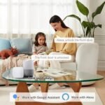 Keyless Entry Door Lock with Handle Set,Smart Front Door Lock with Keypad Set,Keyless Entry Digital Deadbolt,Smart Deadbolt with Auto Lock,App Control, Matte Black - Image 5