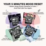 Explicit Essentials Shower Steamers Gift Set | 4 Funny Handmade Aromatherapy Shower Bombs | Relaxation & Stress Relief Spa Gift for Self-Care, Birthdays & Holidays - Image 3