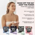 Explicit Essentials Shower Steamers Gift Set | 4 Funny Handmade Aromatherapy Shower Bombs | Relaxation & Stress Relief Spa Gift for Self-Care, Birthdays & Holidays - Image 6