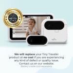 Tiny Traveler Ai Smart Wireless Baby Car Monitor (TT006W) - AI-Powered Safety Alerts: Cry/Laugh/Stand Detection, Virtual Fence, Long Range 1000ft Night Vision Lullabies Night Light - White - Image 6