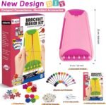 Easter Arts and Crafts for Kids ages 8-12,Friendship Bracelet Making Kit,Kids Jewelry Making Kit with 28 Pre-Cut Threads,Kids Travel Activity Set Easter Toys Gifts for 6 7 8 9 10 11 12 Year Old - Image 4