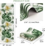 Travel Non Slip Foldable Suede Yoga Mat 1.5mm with Bag, Sweat Absorbent Exercise Mat for Hot Yoga Pilates Home Gym Outdoor Workout,Lightweigh 72"L x 24"W, 3 lbs - Image 3