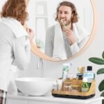 Bathroom Organizers and Storage - Detachable 7 Slots Kids Electric Toothbrush and Toothpaste Holde Drainage for Bathroom Accessories Organization Counter Vanity Storage - Image 3