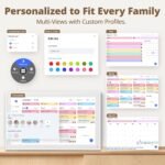 Dragon Touch 15.6 inch Digital Calendar Chore Chart – Interactive Touchscreen, Smart Family Planner, Digital Picture Frame Best Gifts for Christmas, Wedding, Mom - Image 7