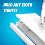 FlexiClamp Sweep & Mop Kit - Compatible with Swiffer Pads, Durable Cleaning Tool for Hardwood, Tile, Marble & Laminate Floors, Home, Kitchen Cleaning Essentials. (Include 10 Dry Cloths) - Image 5