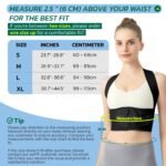 Posture Corrector for Women - Lightweight and Breathable Back Brace for Pain Relief, Rounded Shoulders and Hunchback, Compact & Portable with Fashionable Design, Invisible Under Clothes Black L - Image 5