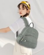 LOVEVOOK Small Backpack Purse for Women, Mini Puffer Backpack with Anti-theft Pocket, Lightweight Quilted Casual Daypack for Daily Work & Travel - Image 3