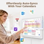 Dragon Touch 21.5" Digital Calendar Chore Chart – 1080P Full HD Interactive Touchscreen, Smart Family Planner, Hearth Display Digital Wall Calendar & Desk Mountable for Seamless Scheduling - Image 3