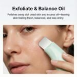 Blackhead Remover Tool, Stainless Steel Face Scraper for Deep Cleansing, Skin Scrubber Face Spatula with Silicone Cover, Nose Blackhead Remover, Skin Care Tool for Men and Women (Green) - Image 6