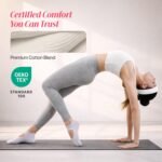 CoolMate Pilates Socks with Grips for Women, Yoga Socks, Crew Non Slip Women for Barre, Pilates Gifts for Women - Image 5