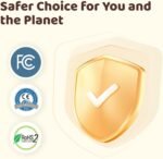 NETVUE Peekababy Baby Camera Monitor Video - Baby Monitor with Camera and Audio, 5" Display, 2-Way Talk, 4 in 1 Bracket Meets The Needs in All Scenarios, Smart Phone App, Cry Detection - Image 5