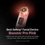 medicube Booster Pro | 6-in-1 Real Glass Glow Beauty Massager | for Clear, Radiant, Firmer-Looking Skin | Korean Skin Care | Pink - Image 3