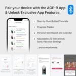 medicube Booster Pro | 6-in-1 Real Glass Glow Beauty Massager | for Clear, Radiant, Firmer-Looking Skin | Korean Skin Care | Pink - Image 4